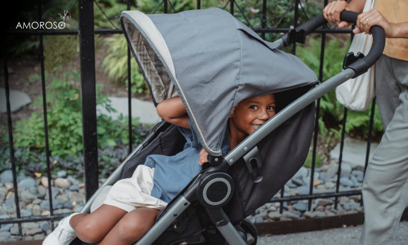Big Kids in a Stroller