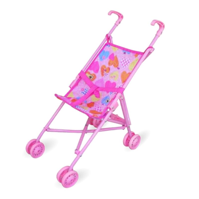 Cute Pink Baby Doll Stroller